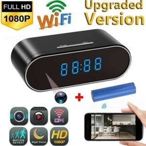Spy Camera WiFi Hidden Wireless Night Vision Security Nanny Cam HD 1080P Alarm